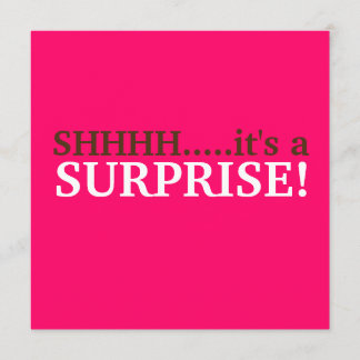 Surprise Birthday FORTY - Over the Hill Invitation