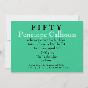 Surprise Birthday Party Invitations - Shhh