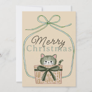 Surprise cat Christmas Announcement