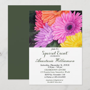 SURPRISE CELEBRATION PARTY EVENT INVITE