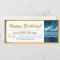 Surprise Concert Gold Gift Ticket Invitation