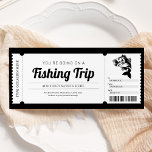 Surprise Fishing Trip Gift Ticket Voucher Invitation<br><div class="desc">Surprise Fishing Trip Gift Ticket Voucher Invitation. Fish vector Designed by vectorpocket / Freepik.</div>