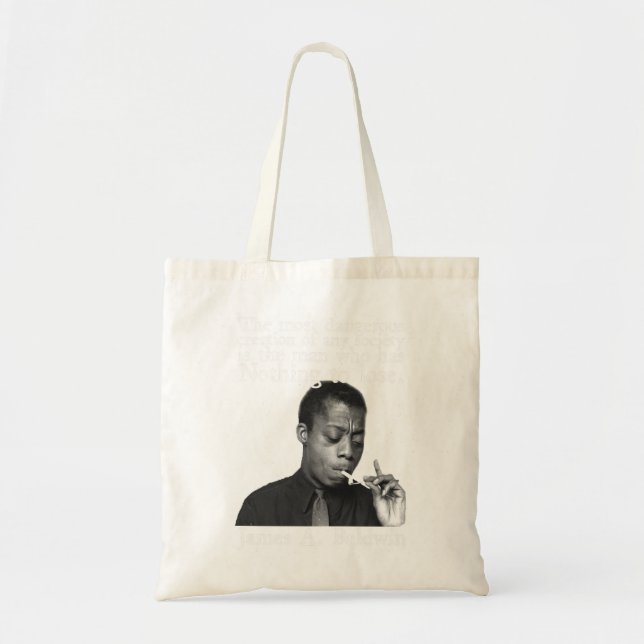 Surprise Gift James Baldwin Halloween Holiday Tote Bag (Front)
