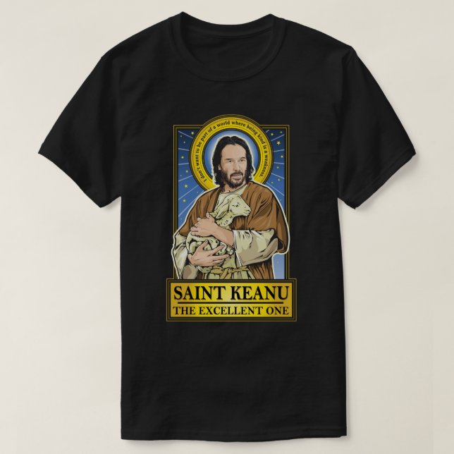 Surprise Gift Keanu Art Reeves Gifts Music Fan T-Shirt (Design Front)
