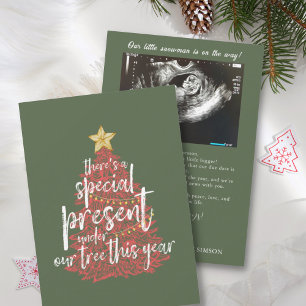 Surprise Holiday Pregnancy Announcement Message