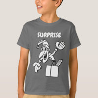 SURPRISE jack in the box T-shirt