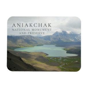  Surprise Lake Aniakchak Monument, Preserve, AK Magnet