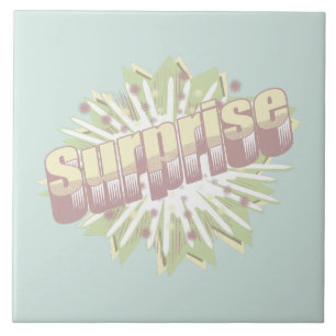 Surprise onomatopoeia explosion tile