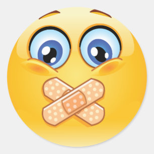 Surprise Party Face Sticker