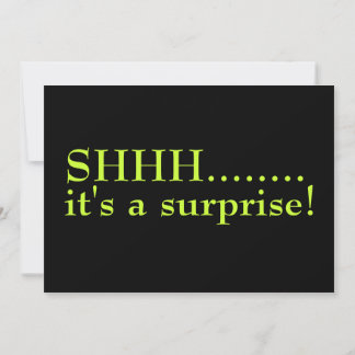 Surprise Party Invitation
