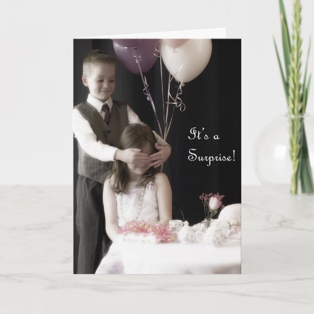 Surprise Party Invitation (Front)