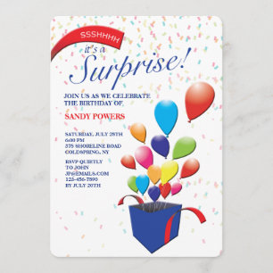 Surprise Party Invitation