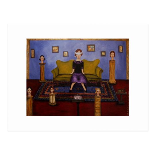 surprise party postcard