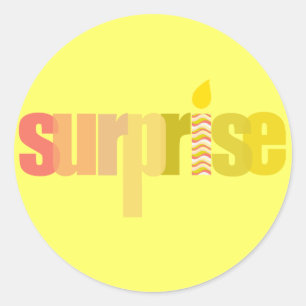 Surprise Party Stickers
