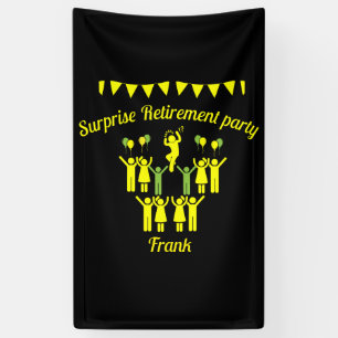 Surprise Retirement Parties Banner