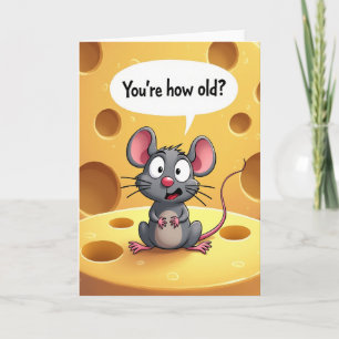 Surprise Rodent Birthday Card