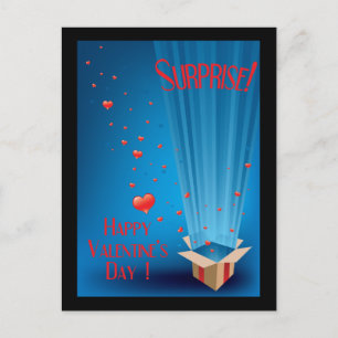 Surprise Valentine Postcard