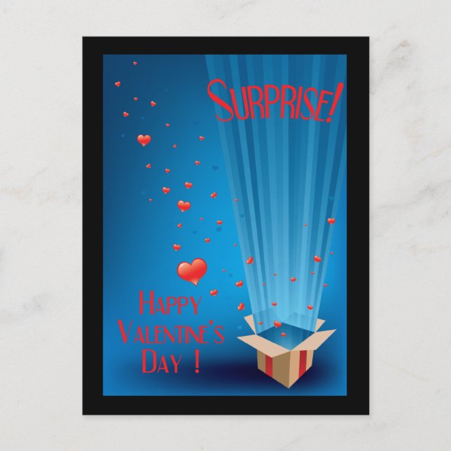 Surprise Valentine Postcard (Front)