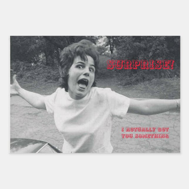 Surprise Wrapping Paper (Front)