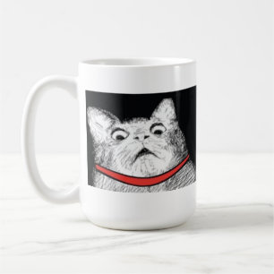 Surprised Cat Gasp Meme - Mug