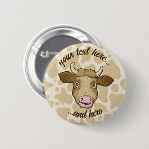 Surprised Cow Button