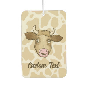 Surprised Cow Car Air Freshener