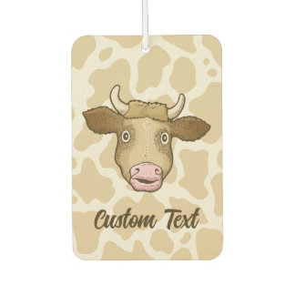 Surprised Cow Car Air Freshener