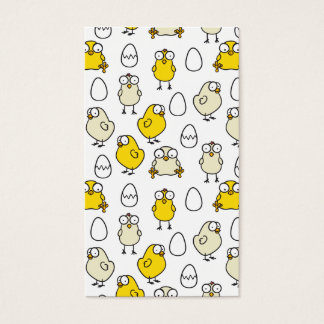 Surprised Easter chickens