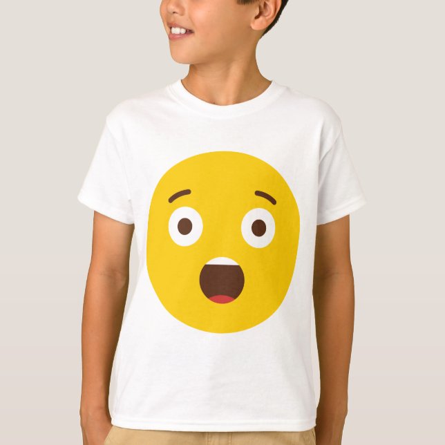 Surprised Emoji T-Shirt (Front)