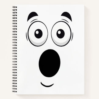 Surprised Face Notebook