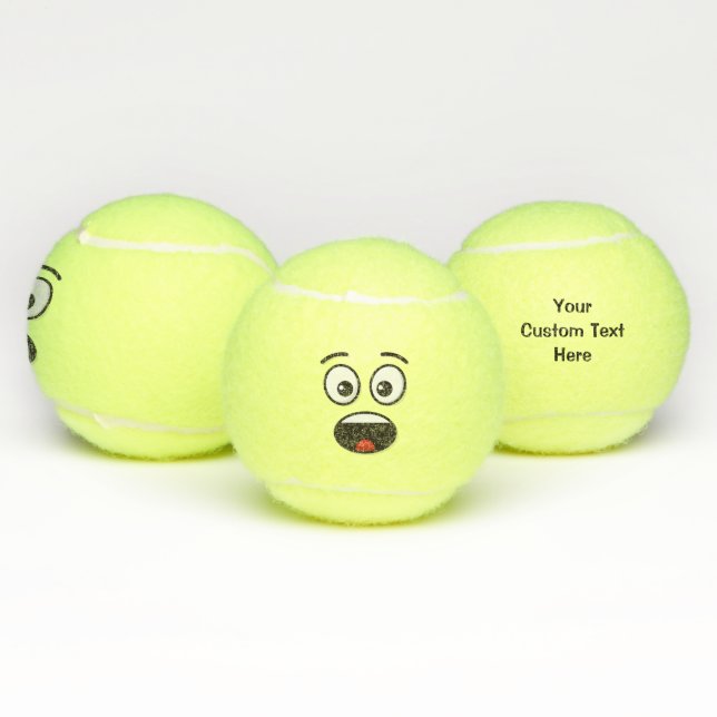 Surprised Face Tennis Balls (Multi)