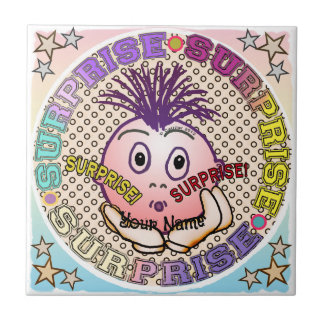 Surprised Face  Tile