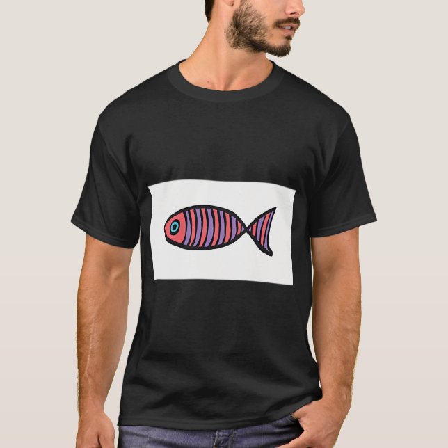Surprised fish T-Shirt (Front)