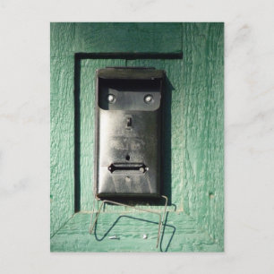 Surprised Mailbox Postcard