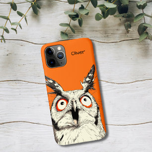 Surprised Owl iPhone 11 Pro Case