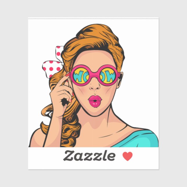 Surprised woman (Sheet)