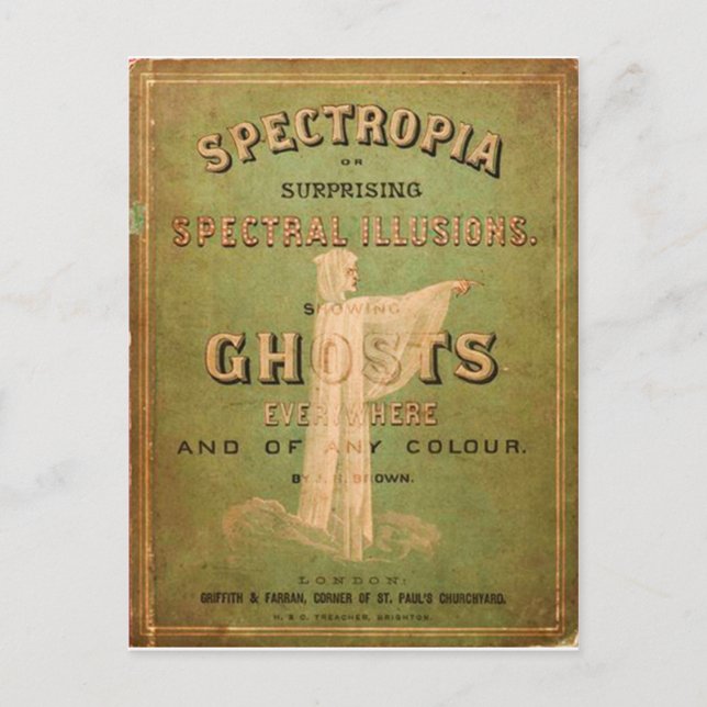 Surprising Spectral Illusions! Postcard (Front)