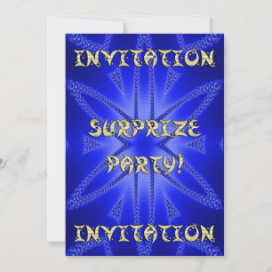 Surprize Birthday party invitation
