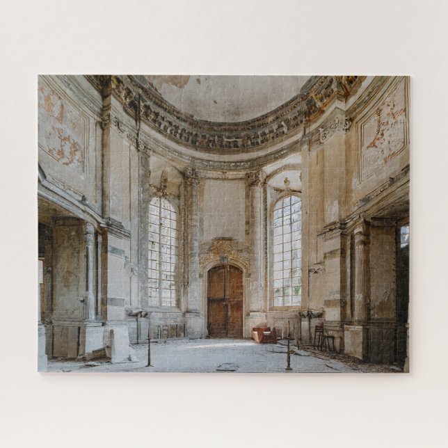 Surreal Abandoned Fantasy Chateau Entry Jigsaw Puzzle (Horizontal)