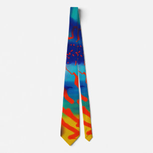 Surreal Abstract necktie