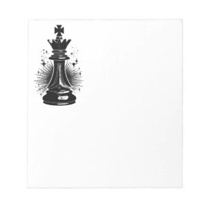 Surreal aesthetic Chess Symbol Notepad