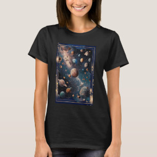 Surreal Alien World - Interstellar Puzzle Cosmic A T-Shirt