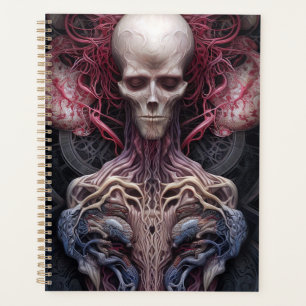 Surreal Anatomy Horror Sci-Fi Art Planner