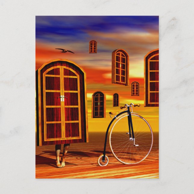 Surreal artworks postcard (Front)