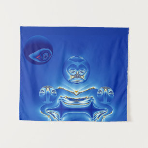 Surreal  Big Brother Watches Tapestry