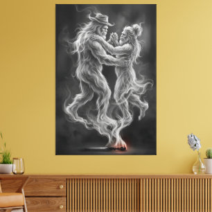 Surreal Bigfoot Canvas Print