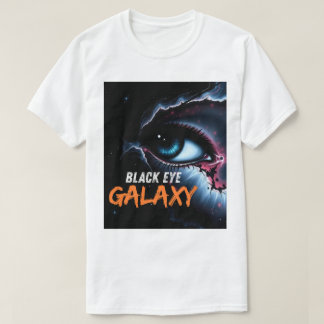 Surreal Black Eye Galaxy Cosmic Space Art T-Shirt