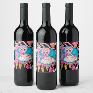 Surreal Candy Alice Wine Label
