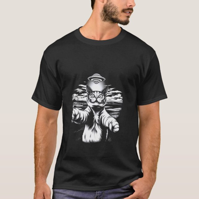 Surreal Cat T-Shirt (Front)