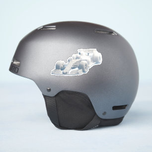 Surreal cloud racer helmet viny